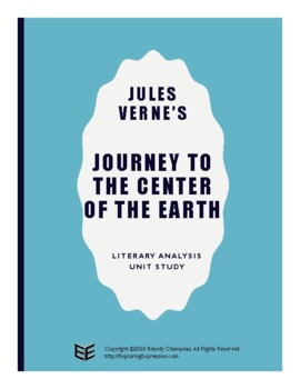 Preview of Journey to the Center of the Earth Novel Unit Study