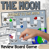 Journey to the Moon Science Review Board Game Moon Landing