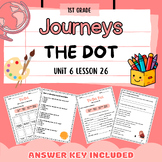 Journeys 1.6 The Dot Worksheets and Test | Supplemental Wo
