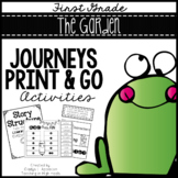Journeys 1st Grade Print and Go Activities The Garden Frog