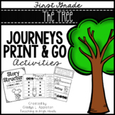 Journeys 1st Grade Print and Go Activities The Tree from P