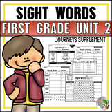 Journeys 1st Grade Unit 2 Sight Word Practice Supplement