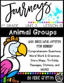 Journeys 1st Grade {Unit 3, Lesson 15, Animal Groups}