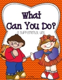 Journeys 1st Grade~What Can You Do? {Unit 6, Lesson 27}