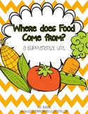 Journeys 1st Grade~Where Does Food Come From? {Unit 4, Lesson 18}