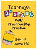 Journeys (2012) Daily Proofreading Practice Grade 2