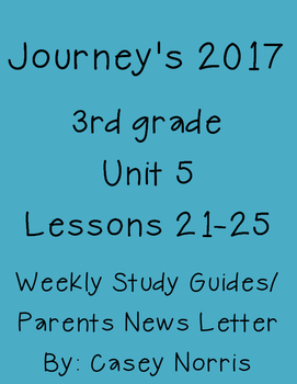 journeys grade 3 weekly tests