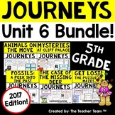 Journeys 5th Grade Unit 6 Printables Bundle | 2017 or 2014