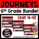 Journeys 6th Grade Unit 4 - Unit 6 Printables Bundle | 2017