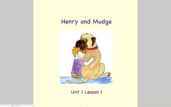 Preview of Journeys Grade 2 Henry and Mudge Unit 1.1