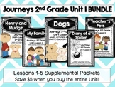 Journeys 2nd Grade Unit 1 Lessons 1 to 5 BUNDLE