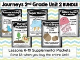 Journeys 2nd Grade Unit 2 Lessons 6 to 10 BUNDLE