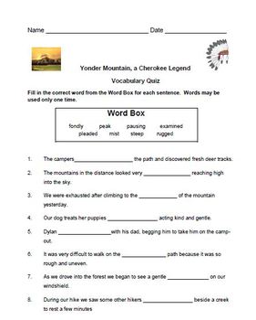 Journey's 3rd Grade Reading Textbook Vocabulary Quiz Set by Teacher