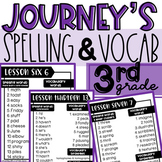 3rd Grade Spelling Words with Vocab and Phonics