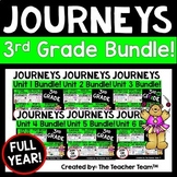 Journeys 3rd Grade Unit 1 - Unit 6  Printables  Year Bundl