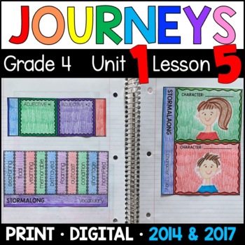 Preview of Journeys 4th Grade Lesson 5: Stormalong Supplement • with GOOGLE