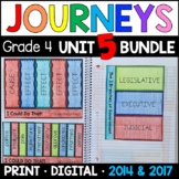 Journeys 4th Grade Unit 5 BUNDLE: Interactive Supplements 