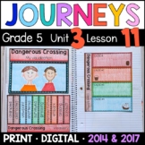 Journeys 5th Grade Lesson 11: Dangerous Crossing Supplemen