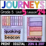 Journeys 5th Grade Lesson 24: Rachel’s Journal Supplements
