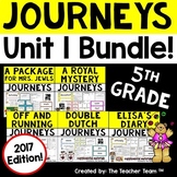 Journeys 5th Grade Unit 1 Printables Bundle | 2017 or 2014