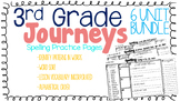 Journeys: 6 Unit Spelling Practice Bundle