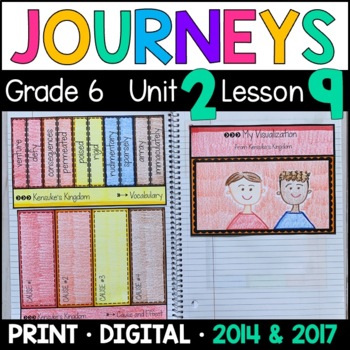 Preview of Journeys 6th Grade Lesson 9: Kensuke’s Kingdom Supplements w/ GOOGLE Classroom