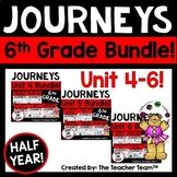 Journeys 6th Grade Unit 4 - Unit 6 Printables Bundle | 2014 or 2017