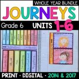Journeys 6th Grade WHOLE YEAR BUNDLE: Supplements 2014/201