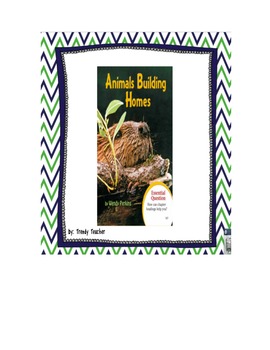 Preview of Journey's Animals Building Homes flipchart