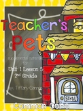 Journeys 2nd Grade Unit 1 Lesson 5 Teacher's Pets