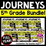 Journeys 5th Grade Unit 1 - Unit 6 Year Bundle | 2014 or 2017