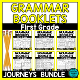 Journeys FIRST Grade  Grammar Mini Books BUNDLE