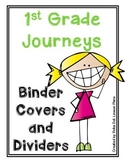 Journeys First Grade Binder Covers Organizing Tool