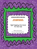Journeys First Grade High Frequency Word Wall Cards - larg