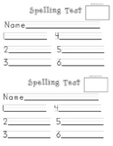 Spelling Forms - Great for Journeys and MANY other series!