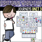 Journeys First Grade Unit 3 Word Study NO PREP Phonics Sup