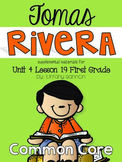 Journeys First Grade Unit 4 Lesson 19 Tomas Rivera
