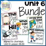 Journeys First Grade Unit 6 Bundle
