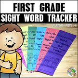 Journeys First Grade Units 1-6 Sight Word Tracker Supplement
