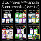 Journeys Fourth Grade Supplemental Materials (Units 1-6)