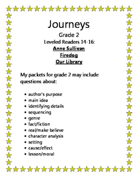 journeys leveled readers grade 2