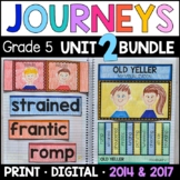 Journeys 5th Grade Unit 2 BUNDLE: Interactive Supplements 
