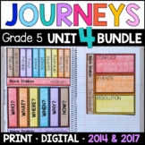 Journeys 5th Grade Unit 4 BUNDLE: Interactive Supplements 