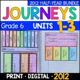Journeys 2012 6th Grade HALF-YEAR BUNDLE: Units 1-3 Supple