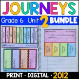 Journeys 2012 6th Grade Unit 2 BUNDLE: Supplements with GO