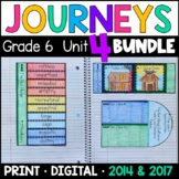 Journeys 6th Grade Unit 4 BUNDLE: Interactive Supplements 