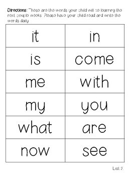 journeys high frequency words kindergarten by olivia