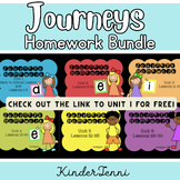 Journeys Homework - The Whole Year - 1st Grade
