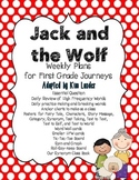 Journeys Jack and the Wolf Lesson Plans and Supplemental M