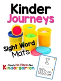 Journeys: Kindergarten High Frequency Play Dough Mats
